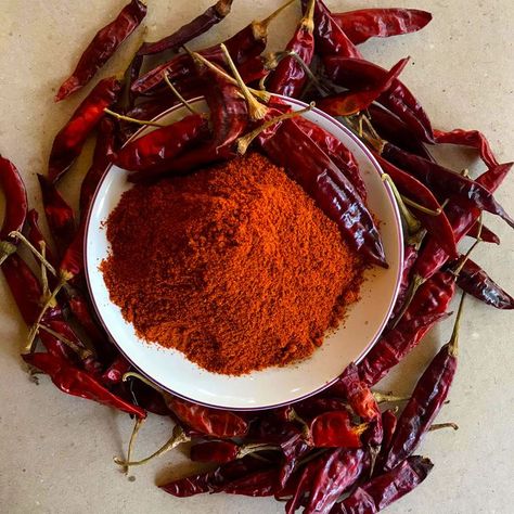 Hot Spices, Homemade Spices, Red Chili, Chili Powder, Acai Bowl, Chili, Plating, Ethnic Recipes, Red