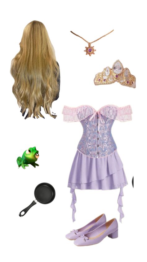 Halloween costume ideas princess Rapunzel Costume Ideas, Halloween Costume Ideas Princess, Disney Princesses Costumes, Princess Costumes For Women, Diy Disney Princess Costume, Meg Costume, Rapunzel Halloween Costume, Rapunzel Costume, Disney Princess Costumes