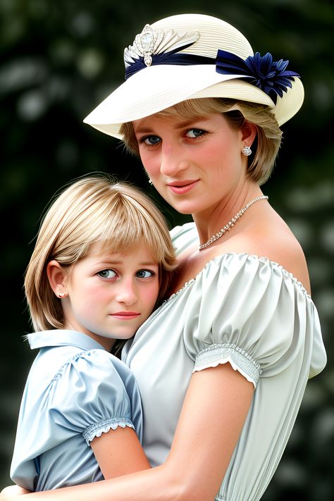 Prince William Daughter, Princess Diana Daughter, Queen Victoria Family Tree, Princess Diana Images, Hair Color Ideas For Spring, Diana Son, Princess Diana Hair, Diana Memorial, Diana Williams