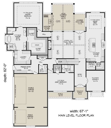 Modern Plan: 5,165 Square Feet, 5 Bedrooms, 5.5 Bathrooms - 028-00139 5 Bedroom House Floor Plan 2 Story Modern, Transitional Floor Plans, 5 Bedroom House Floor Plan, Two Story Floor Plans, Modern Transitional House Plans, House Plans 2 Story, Transitional House Plans, House View, 3d Floor Plans