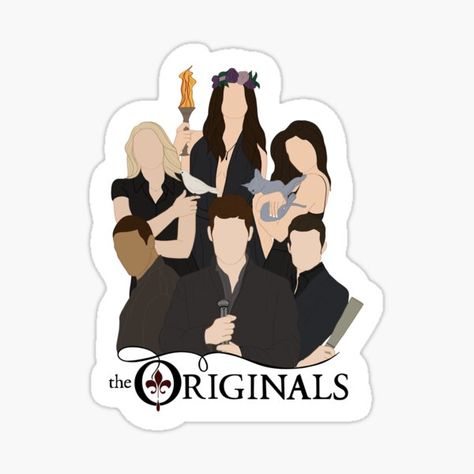 The Originals Stickers, Ballet Journal, Movie Stickers, Autumn Wallpapers, Vampire Diary, Stefan And Caroline, The Mikaelsons, Original Tv Series, The Originals Tv