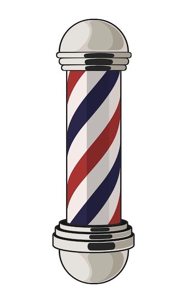 Barbershop lighthouse barber pole light ... | Premium Vector #Freepik #vector #barber-shop #barber #barber-shop-logo #barber-logo Barber Pole Drawing, Barber Shop Drawing, Barber Pole Logo, Price Logo Design, Barber Drawing, Barber Aesthetic, Kids Barber Shop, Logo Barber Shop, Barbershop Sign