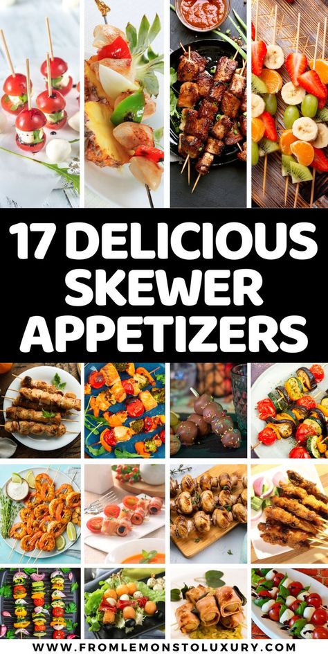 skewer appetizers Skewer Appetizers Cold Finger Foods, Skewer Appetizers Cold, Skewers Appetizers Cold, Tortellini Skewer, Appetizers Tortellini, Skewer Recipes Appetizers, Easy Skewer Appetizers, Vegetarian Skewers, Fruit Skewer