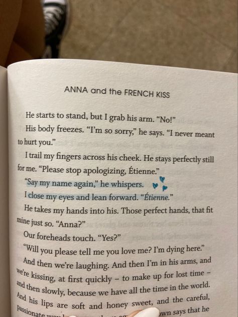 Anna And The French Kiss Quotes, French Kiss Quotes, Book Calendar, Annotated Books, Anna And The French Kiss, Kiss Books, First Kiss Quotes, Stephanie Perkins, Anna French