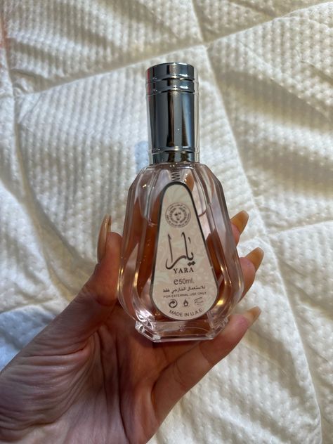 Lattafa Perfumes Yara EDP-50 ML curated on LTK Latafa Perfume, Parcel Aesthetic, Rosé Aesthetic, Birthday List, Nails Inspo, Body Mist, Body Skin, Body Skin Care, Care Routine