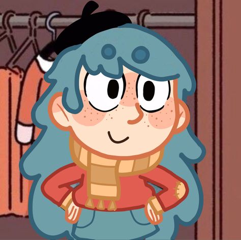 Im back posting! Hilda Pfp, Unique Artstyles, Hilda Art, Hilda Fanart, Cartoon As Anime, Old Cartoons, Im Back, Cartoon Jokes, Jelly Beans