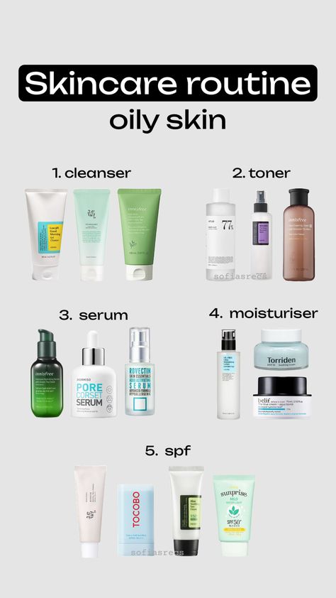 Skincare Routine For Oily Skin, Routine For Oily Skin, Underarm Whitening Cream, Korean Skin Care Secrets, Skincare For Oily Skin, Face Skin Care Routine, Skin Advice, Oily Skin Care Routine, Skin Care Routine Order