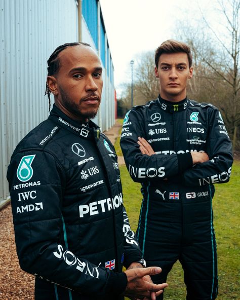 Lewis Hamilton George Russell, Mercedes Petronas, F1 Lewis Hamilton, Petronas F1, Google Fit, F1 Wallpaper Hd, Health And Fitness Apps, F1 Poster, George Russell