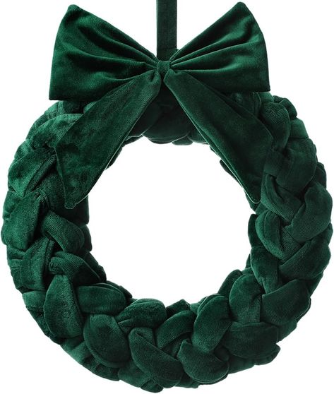 Amazon.com: Barydat Christmas Velvet Wreath 14" Christmas Wreaths for Front Door Velvet Christmas Wreath Ornament with Bow for Christmas Party Table Fireplaces Porch Walls New Years Home Decor(Green) : Home & Kitchen Velvet Wreath, Christmas Velvet, Christmas Party Table, Wreath Ornament, Velvet Christmas, Gold Christmas Decorations, Christmas Front Doors, Christmas Porch Decor, Christmas Wreaths For Front Door