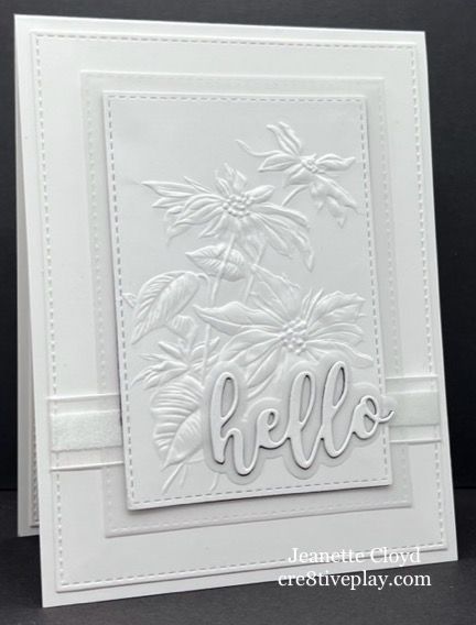 Paper Cards Diy, Card Decoration, White Cards, Creative Card, Card Techniques, Embossed Cards, White On White, Stamping Up Cards, Pretty Cards