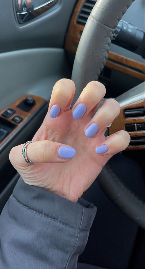 Opi Light Purple, Light Purple Blue Nails, Opi Blue Colors, Purple Nails Opi, No Chip Manicure, Opi Nail Polish Colors, Antler Ideas, Natural Nails Manicure, Opi Nail Colors