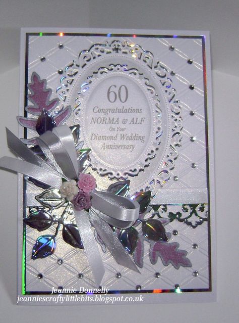 Diamond Wedding Anniversary Cards To Make, Stampin Up 60th Wedding Anniversary Cards, 60 Wedding Anniversary Cards, Diamond Wedding Cards Handmade, 60th Wedding Anniversary Card, 60th Wedding Anniversary Cards Handmade, 60th Anniversary Cards Handmade, 60th Anniversary Cards, Diamond Wedding Anniversary Cards