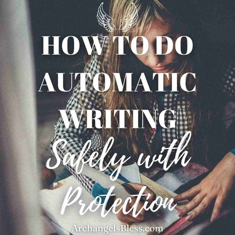 Automatic Writing Spirit Guides, Energetic Protection, Automatic Writing, Psychic Development Learning, Moon Journal, Prayer For Protection, Spirit Guide, Type Of Writing, Writing Therapy