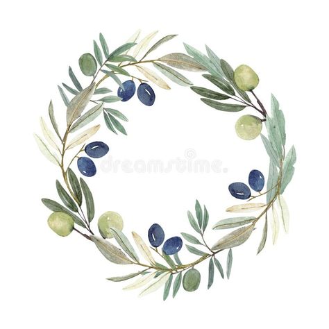 Olive Branch Wreath Drawing, Hand Drawn Olive Branch, Olive Wreath Drawing, Olive Branch Painting Acrylic, Olive Branch Logo Design, Olive Branch Drawing, Stuff To Decorate Your Room, Olive Branch Painting, Olive Branch Art