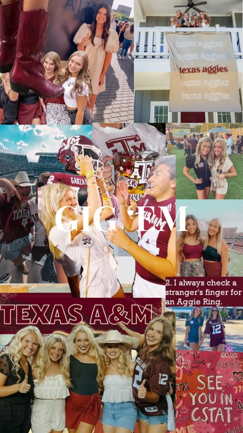 #texasam #aggies texas A&M!!! A&m Outfits Texas, Texas A&m Football Outfit, Texas College Aesthetic, A&m College, Texas A And M Aesthetic, Texas A&m Wallpaper, A&m Aesthetic, Aggie Aesthetic, Texas A&m Game Day Outfit