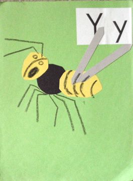 Y:  yellow jacket Jacket Craft For Preschool, Letter Y Crafts, Letters Ideas, Abc Phonics, Theme Preschool, Preschool Letter, Letter Crafts, Preschool Craft, Preschool Projects