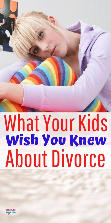 Divorce advice from kids who are living with separated parents. Kids tell you what they wish you knew about co-parenting and how to make life after separation and divorce easier for them. #divorce, #coparenting #divorce, #coparenting, Separated Parents, Coping With Divorce, Divorce Counseling, Dealing With Divorce, Divorce Related Advice, Separation And Divorce, Divorce With Kids, Divorce Advice, Divorced Parents