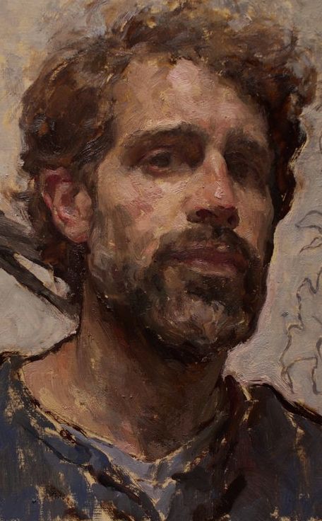 Self Portrait Painting Ideas, Travis Schlaht, Portrait Painting Ideas, Self Portrait Painting, Oil Portrait, Portrait Ideas, Male Portrait, Figurative Art, Portrait Art