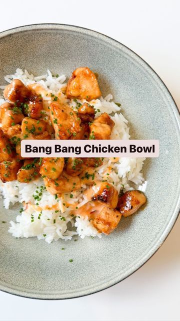 Easy Chicken Rice Bowls, Spicy Chicken Yum Yum Rice Bowls, Spicy Chicken Rice Bowl, Thai Chicken Bowl With Peanut Sauce, Butter Chicken Rice Bowl, Lemon Pepper Chicken Rice Bowl, Bang Bang Chicken Bowl, Sweet Chili Thai Chicken Rice Bowl, Bang Bang Chicken Meal Prep