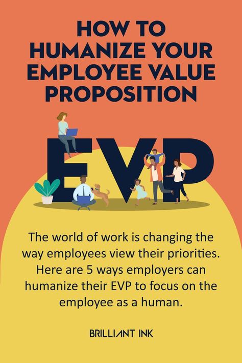 Employee Value Propositions (EVPs) capture what sets a company apart. It’s at the core of an employer brand. Some say, however, that the principles underlying traditional EVPs are simply outdated – focusing too much on the employee as a worker, not a whole human. We suggest reframing the traditional EVP model to better complement the employee as a whole – their personal identity and life experience. This will increase meaningful employee experiences and employee retention. Employer Branding Ideas, Effective Leadership Skills, Internal Comms, Improve Employee Engagement, Interview Guide, Building A Personal Brand, Employee Retention, Effective Leadership, Employee Management