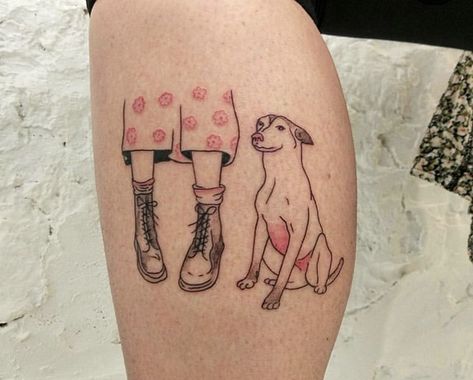 Silly Fish, Make Tattoo, E Tattoo, Silly Dogs, Dog Tattoo, A Year Ago, I Tattoo, Geometric Tattoo, Cute Puppies