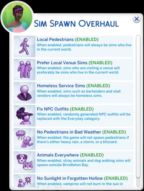 Sim Spawn Overhaul - The Sims 4 Mods - CurseForge Sims Challenge, Sims 4 Cheats, Sims Baby, Sims 4 Challenges, Sims 4 Traits, Sims 4 Cas Mods, Sims 4 Family, Play Sims 4, Sims Packs