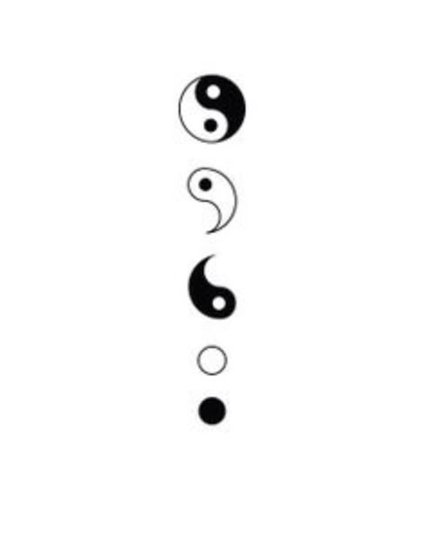 Geometric Yin Yang Tattoo, Yin Yang Tattoo Meaning, Ying Yang Tattoo, Minimalist Tattoo Ideas, Yang Tattoo, Simple Tattoos For Guys, Sticker Tattoo, Yin Yang Tattoos, Reference Board