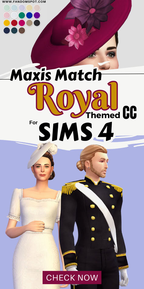 From Prince William to Prince Harry and the Princess of Wales, all the royal family CC you could ever need is in this list. And we've curated only Maxis Match CC content, so this should fit perfectly with any TS4 build! Sims 4 Maxis Match Royal Cc, Royal Outfits Sims 4 Cc, Sims 4 Actor Cc, Maxis Match Royal Cc, Sims 4 Royale Cc, Royal Family Cc Sims 4, Sims 4 Presidential Cc, Sims 4 Mods Royal, Sims 4 Cc King Clothes