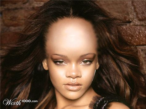 Yesterday Rihanna officially set the record for The Biggest Forehead in the Universe. Description from atrl.net. I searched for this on bing.com/images Semi Formal Hairstyles, Big Chop Hairstyles, Haircut For Big Forehead, Trendy Haircuts Medium, Rihanna Hairstyles, Big Forehead, Trendy Haircuts, Haircuts For Long Hair, Long Blonde Hair