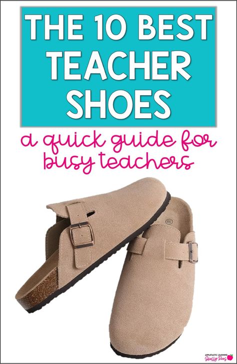 Looking for the best teacher shoes on Amazon? No worries. . . we’ve got you covered with the list of the 10 best shoes for teachers! From the best work shoes for women to the best supportive teacher shoes to options for plantar fasciitis and wide feet, check out this list of cute and fashionable teacher shoes you don’t want to miss! Teachers need fun options for standing all day this year! Take a look and treat yourself! Your feet will thank you. Teacher Work Shoes, Casual Teacher Outfits With Tennis Shoes, Teacher Tennis Shoes, Winter Teacher Shoes, Cute Teacher Shoes, Best Teacher Shoes For Women, Teacher Tennis Shoes Outfit, Teacher Outfit With Tennis Shoes, Best Teacher Shoes