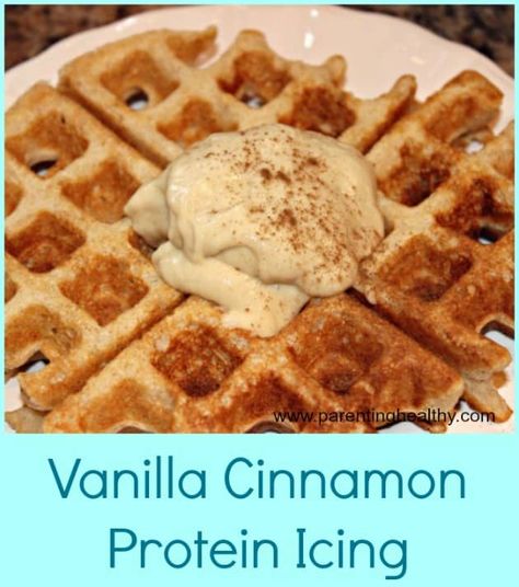 Protein Recipe: Vanilla Cinnamon Protein Icing #ItsYourDay Vanilla Protein Recipes, Protein Icing, Protein Cinnamon Rolls, Diet Routine, Cinnamon Roll Icing, Premier Protein Shakes, Cinnamon Icing, Protein Recipe, Cinnamon Roll Pancakes