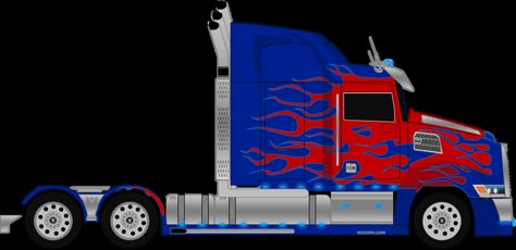 Draw Optimus Prime, Optimus Prime Truck, Transformer Party, Transformers Cars, Rescue Bots, Peterbilt 379, Western Star, On My Birthday, Transformers Optimus