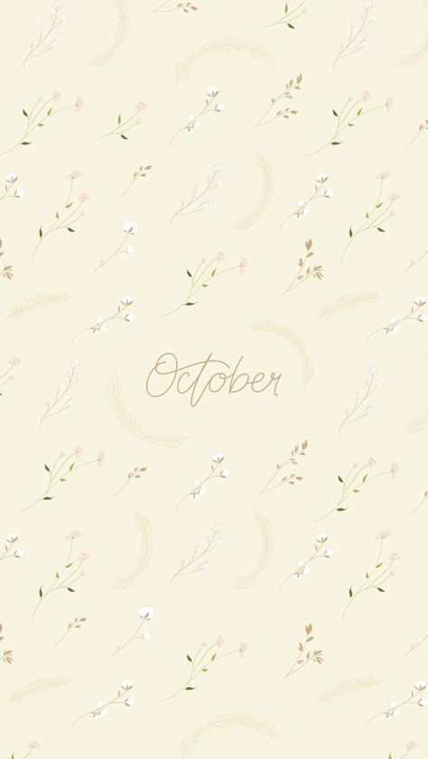 Months Wallpaper, Happy October 1st, Heirloom Pumpkins, Monika Hibbs, Canadian Thanksgiving, Cotton Stems, Fall Florals, Happy October, October 1st