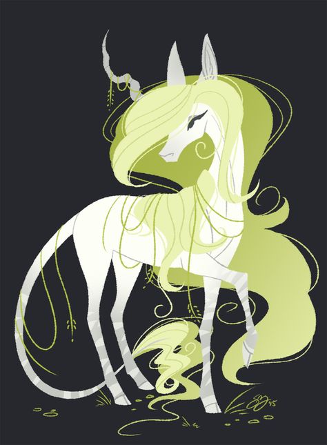 Unicorn - I'm bad at titles by probablyfakeblonde on DeviantArt Unicorn Oc, Patreon Art, Fantasy Horses, Last Unicorn, The Last Unicorn, Fantasy Animals, Until Dawn, Creature Drawings, Unicorn Art