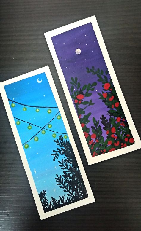 Bookmarks Acrylic Paint, Acrylic Painting Bookmarks, Bookmark Painting Ideas Acrylic, Painted Bookmarks Acrylic, Bookmarks Painted, 2024 Planning, Aesthetic Bookmarks, Bookmark Art, Best Bookmarks