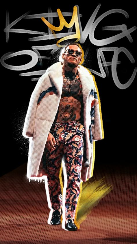 #graffiti #mcgregor #conormcgregor #ufc #style #gold #poster Conner Mcgregor, Conor Mcgregor Poster, Ufc Poster, Connor Mcgregor, Boxing Posters, Ufc Fighters, Gold Poster, Conor Mcgregor, Combat Sports