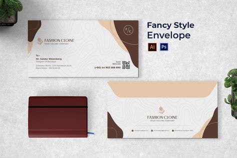 Envelope Design Inspiration, Pocket Folder Design, Letterhead Design Inspiration, Design Envelope, Custom Envelope, Brochure Design Layout, Business Continuity Planning, Business Envelopes, Folder Design