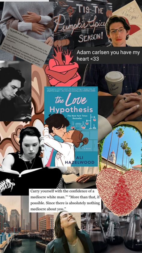 The Love Hypothesis Fan Cast, Love Hyphotesis, The Love Hypothesis Wallpaper, Ali Hazelwood Quotes, Love Hypothesis Quotes, The Love Hypothesis Fanart, Love Hypothesis Aesthetic, Book Wallpaper Aesthetic, Wallpaper Aesthetic Cute