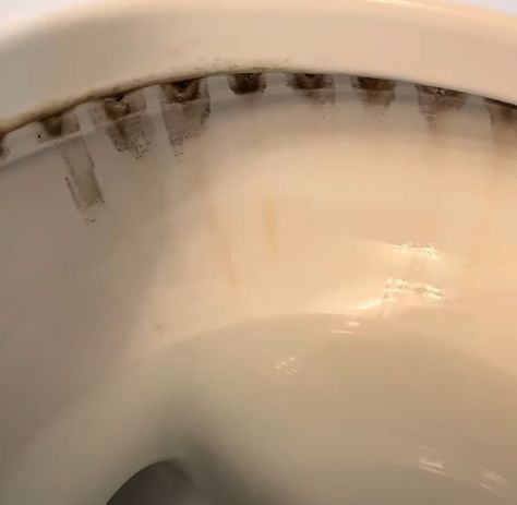 Handyman explains why unsightly “toilet stains” appear then shares his 1-ingredient fix Best Toilet Cleaning Hacks, How To Clean My House, How To Clean Stubborn Toilet Stains, Best Toilet Cleaner, How To Remove Hard Water Stains Toilet, Diy Toilet Tank Cleaner Tablets, Cleaning Hacks For Bathroom, Toilet Cleaning Hacks Hard Water Stains, How To Clean Toilet