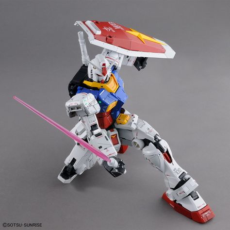 PG UNLEASHED 1/60 RX-78-2 GUNDAM: added many new official images and full info | GUNJAP Action Pictures, Perfect Grade, Rx 78 2, Gundam Mobile Suit, Anime Toys, Gundam Art, Gundam Model, Mobile Suit, Figure Model