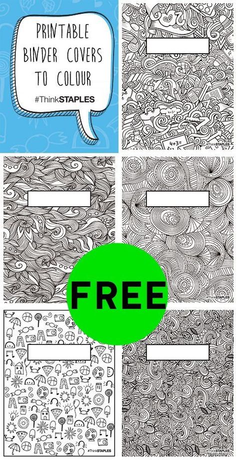 If you need a binder, you need a great looking binder cover! Check out these Free Printable Binder Covers to Color! Plus there are some school printable binder covers, kids printable binder covers and even some cute printable binder covers! Print your FREEbie today! #truemoneysaver #binder #bindercustom #bindercover #printable #printables #freeprintable #freeprintables #freeprintabledownload #bindercover #bindercovers #bindercoverart #bindercoverprintables #bindercoverinserts Free Printable Binder Covers, Binder Covers Free, Binder Covers Printable, School Book Covers, Diy School, College School Supplies, School Binder, Project For Kids, Diy School Supplies