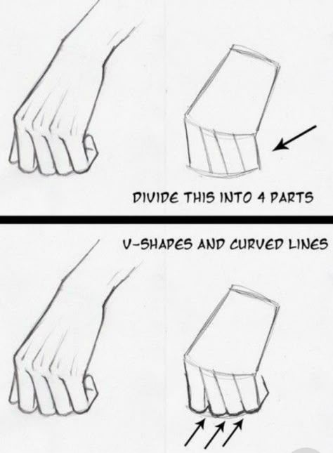 Hand References, Drawing Instructions, Draw Hands, Body Drawing Tutorial, Seni Dan Kraf, Hand Drawing Reference, Drawing Help, Hand Reference, Art Tools Drawing