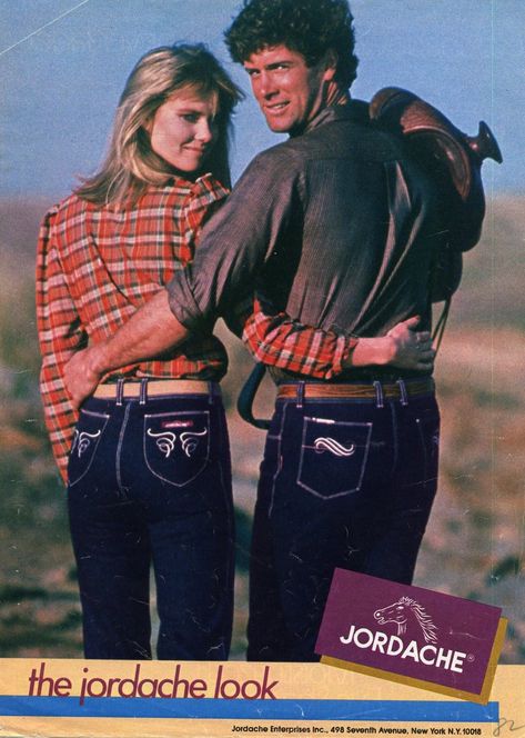 Vintage Jordache Jean Ads From the '70s, '80s, and '90s Are Major ... 1980s Fashion Trends, Moose Jaw, Totally 80s, Jordache Jeans, Estilo Country, Jean Vintage, 1980s Fashion, Teenage Years, Great Memories