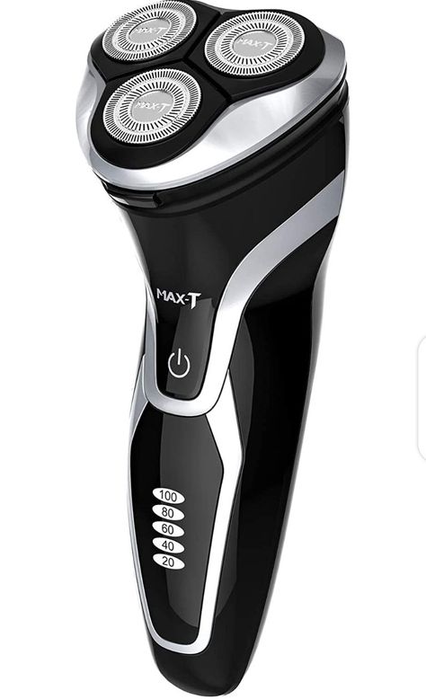 Electric Shaver for Men by MAX-T Series 3D ProSkin Rechargeable Wet Dry Electric Razor, Washable, Skin Protection, Cordless, Black Shaver For Men, Electric Sander, Men's Small Tattoo, Shave My Head, Electric Shaver Men, Electric Razor, Inked Men, Wet Shaving, Men's Muscle