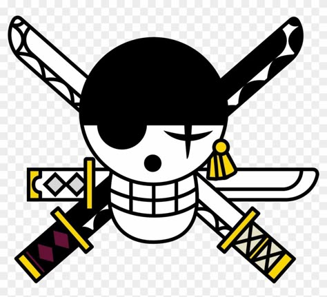 Zoro Jolly Roger, Twenty One Pilots Logo, Jolly Roger Flag, One Piece Logo, One Piece Episodes, One Piece Tattoos, Pirate Flag, Boy Illustration, One Piece Ace