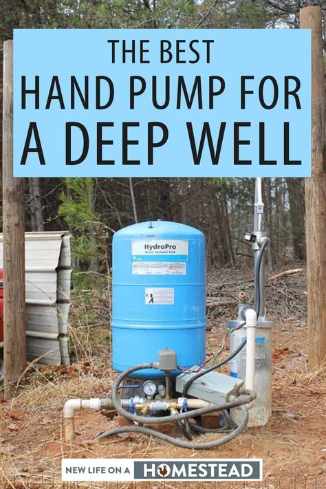 Manual Well Pump, Water Well Hand Pump, Well Hand Pump, Deep Well Hand Pumps, Well Water System, Hand Pump Well, Lisa Davis, Water Collection System, Survival Skills Emergency Preparedness