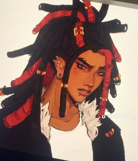 Dread Hairstyles Drawing Reference, Dreads Art Reference, Dreads Drawing, Dreadhead Drawing, Pelo Anime, Hilarious Pictures, Sonic Fan Art, Sonic And Shadow, Black Art Pictures