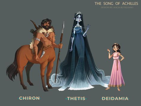 Alicia's art Chiron Greek Mythology, Medusa Oc, Achilles Patroclus, Character Lineup, Greek Plays, Madeline Miller, The Song Of Achilles, Song Of Achilles, Greek Heroes