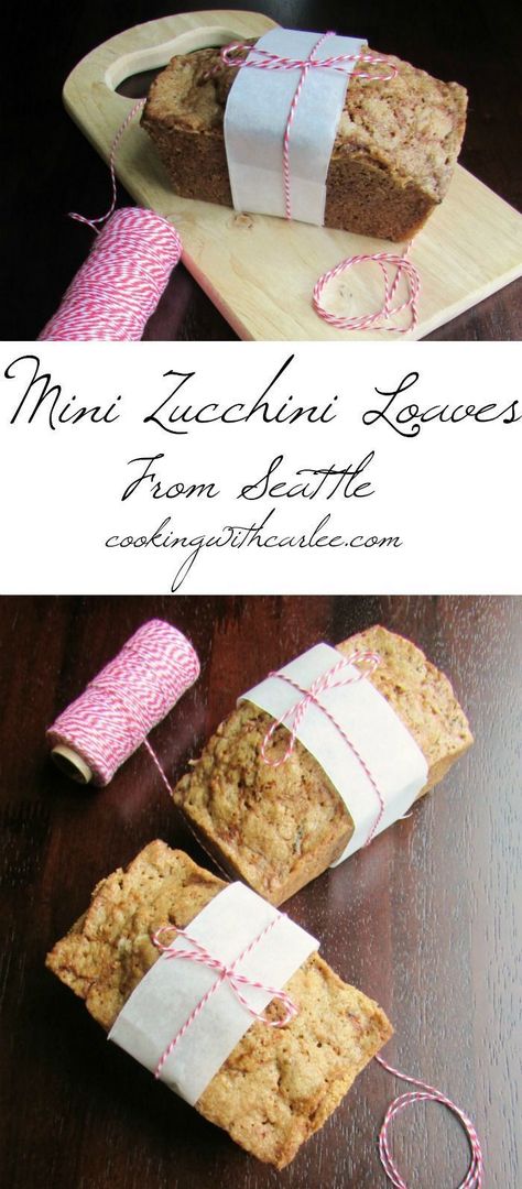 Mini Zucchini Bread, Zucchini Loaves, Mini Bread Loaves, Zucchini Loaf, Mini Loaves, Bread Loaves, Healthy Bread Recipes, Summer Produce, Zucchini Bread Recipes