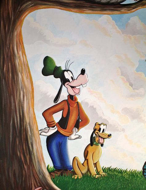 goofy and pluto Disney Characters Goofy, Hindi Project, Yorkie Painting, Goofy And Pluto, Goofy Pics, Goofy Disney, Disney Cartoon Characters, Looney Tunes Cartoons, Disney Dogs